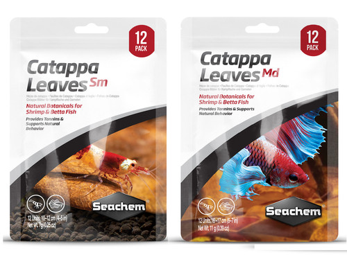 Seachem catappa leaves small - leaves,