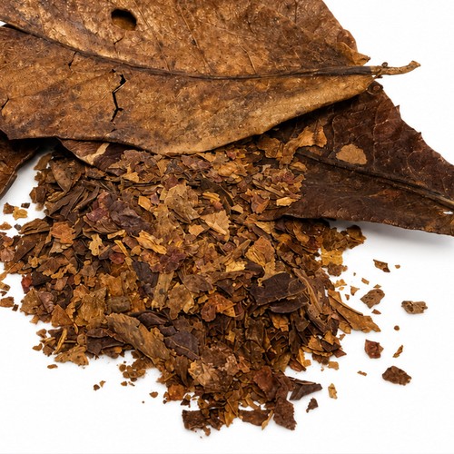 Crushed indian almond leaves - crushed,