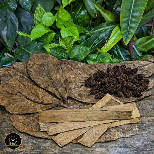 Leaf litter tannins bundle - +,
